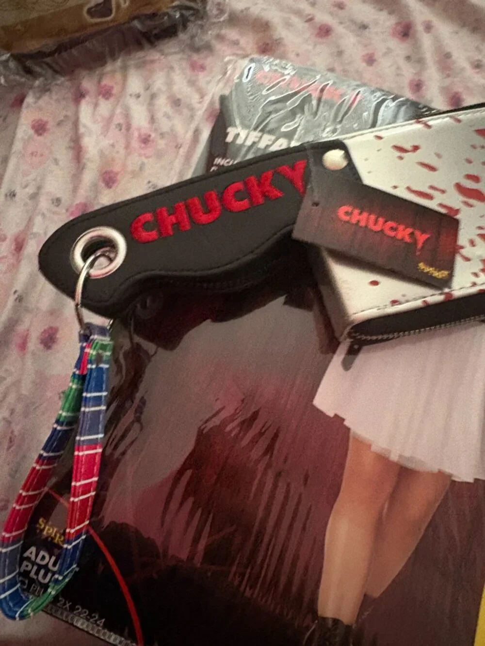 Chucky Knife Wristlet Bag